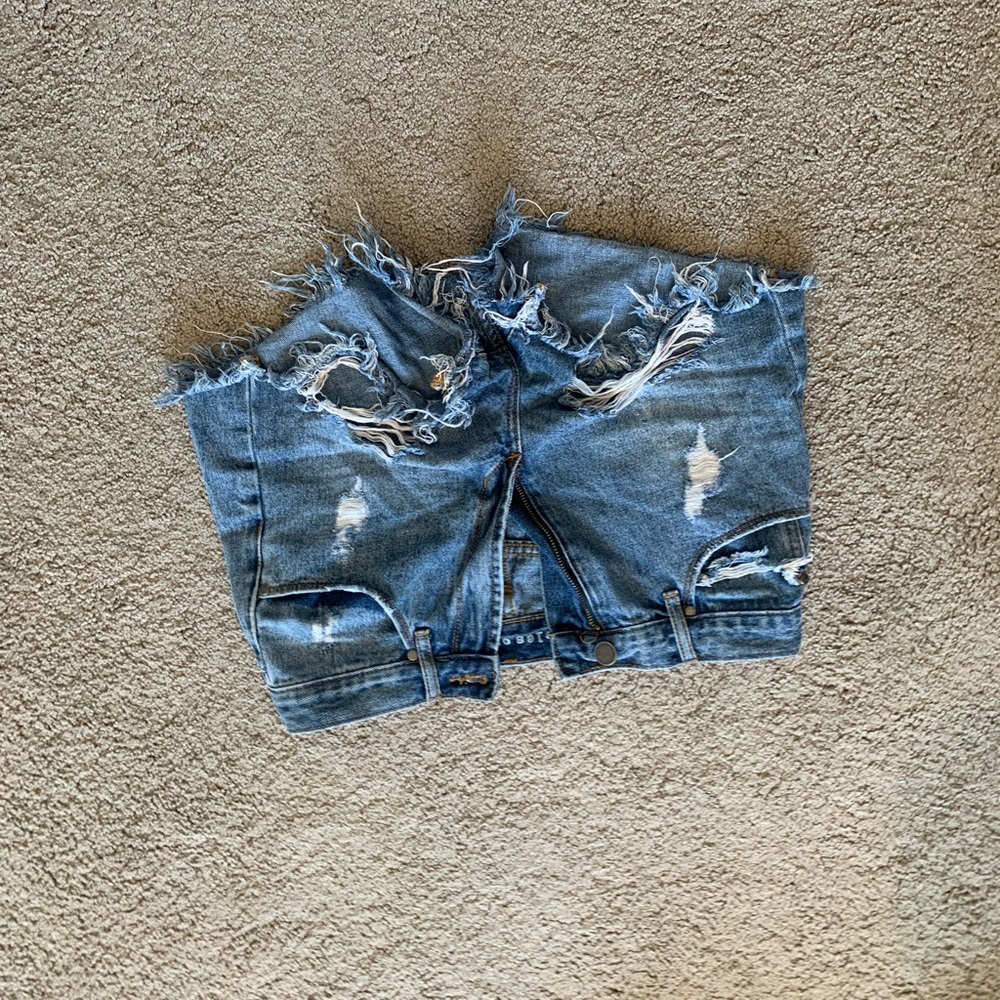 articles of society jean shorts